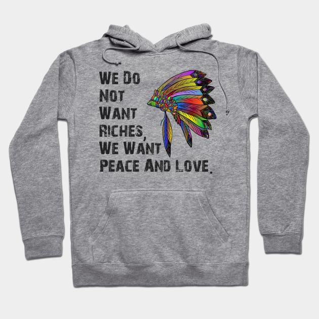 Native American 3 Hoodie by Bernesemountaindogstuff